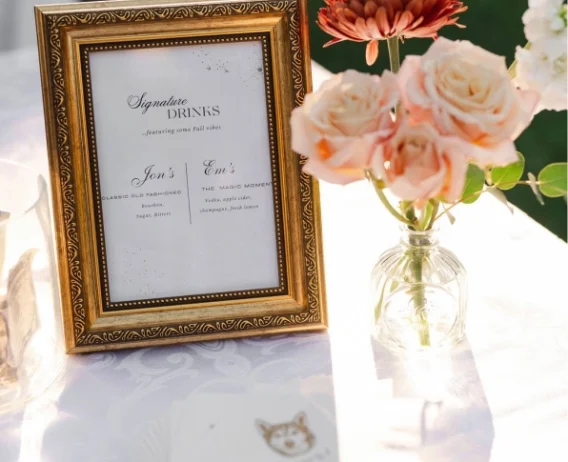 emily and jon wedding flower arrangement 1